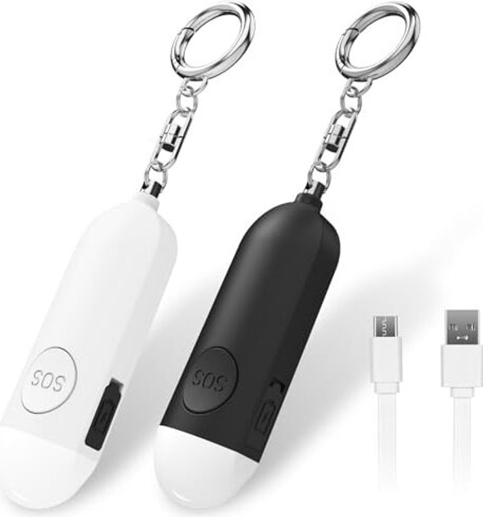 2 Taschenalarm 130 dB Personal SafeSound Security Produktbild 
