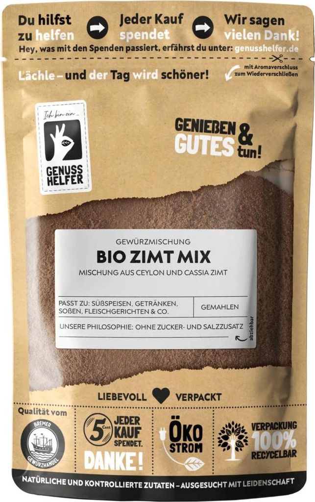 Zimt Mix, Mischung aus Cassia & Ceylon Zimt, 100g