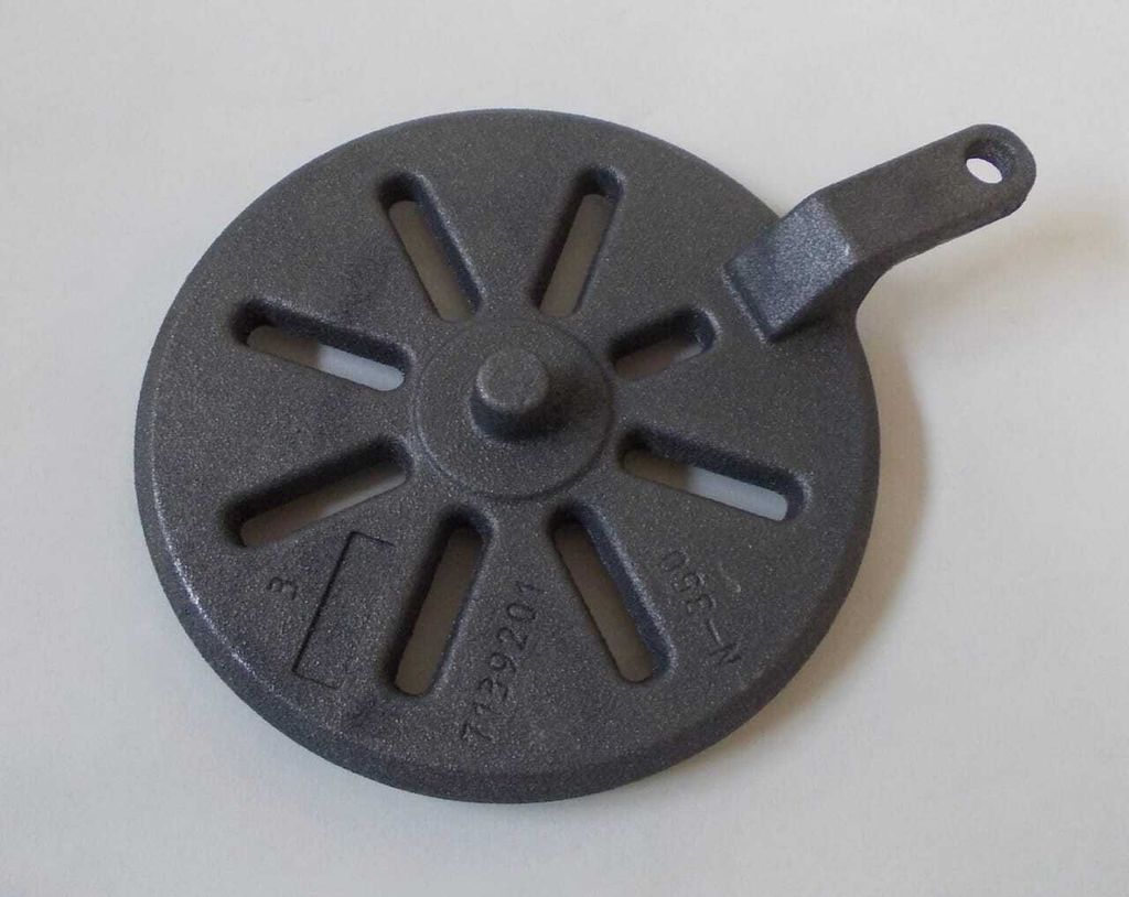 Rüttelrost rund 15,5 cm Feuerrost Gussrost zentrisch Produktbild 