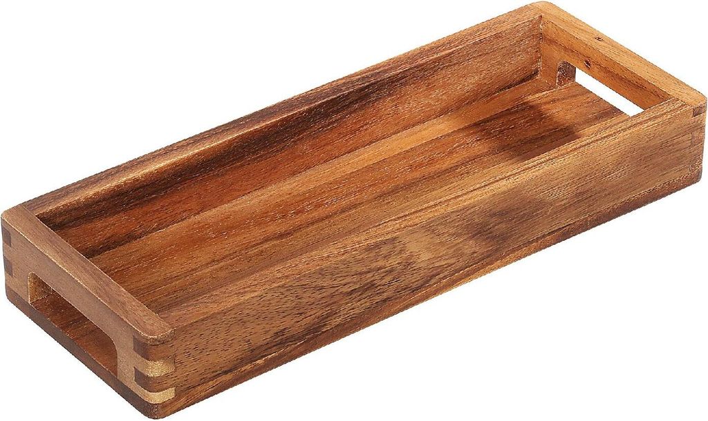 ZASSENHAUS Serviertablett Akazie 32x12x4,5cm