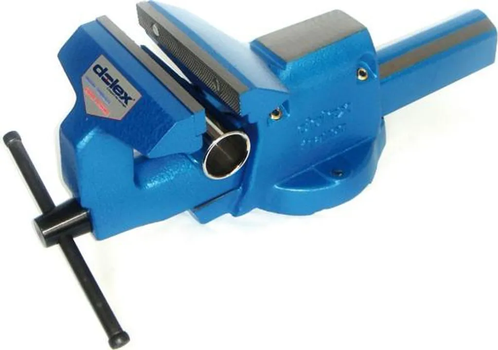 Étau DOLEX 80 Ouverture 130 mm en Fonte Sphéroïdale avec Serre-Tube