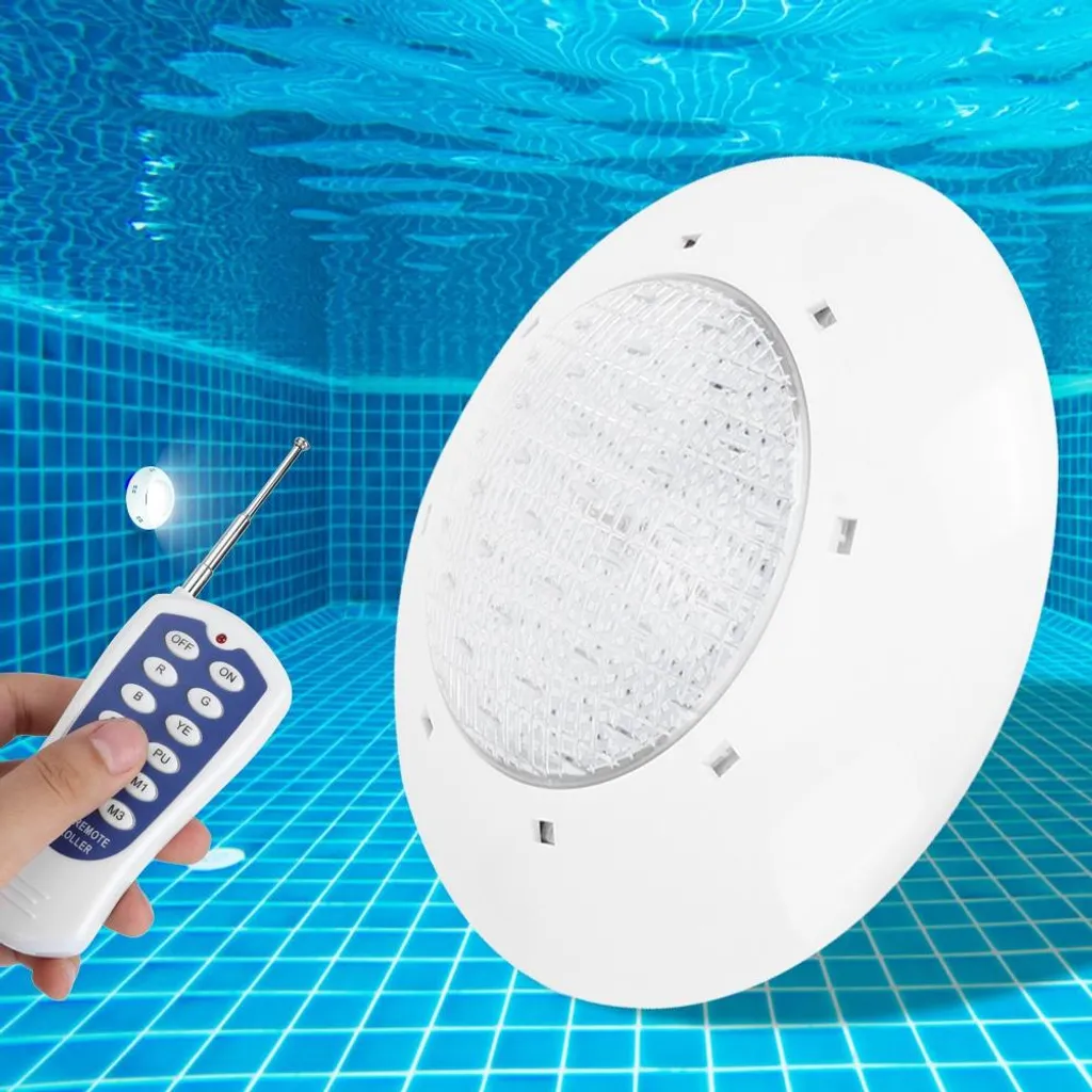 Projecteur LED piscine 45W couleur variable avec commande à distance