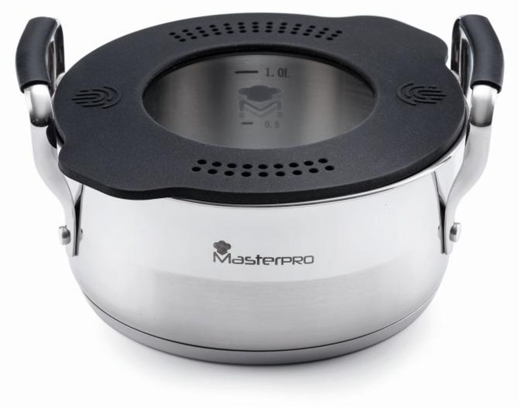 Hrnec s víkem SMART 16 cm nerez Obrázek produktu 