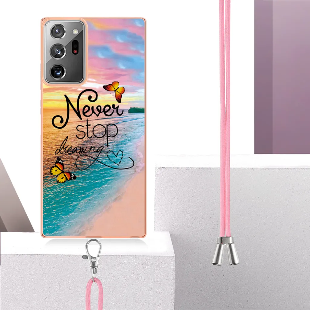 Cover con Cordino Samsung Note 20 Ultra | Pratica ed Elegante Oro - 3