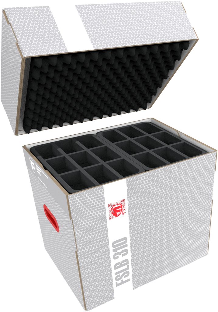 Feldherr Lagerbox FSLB310 für Modellautos 1:64 - 108 Autos
