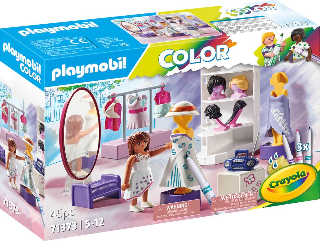 PLAYMOBIL Kolor: Zestaw do projektowania mody Zdjęcie produktu 