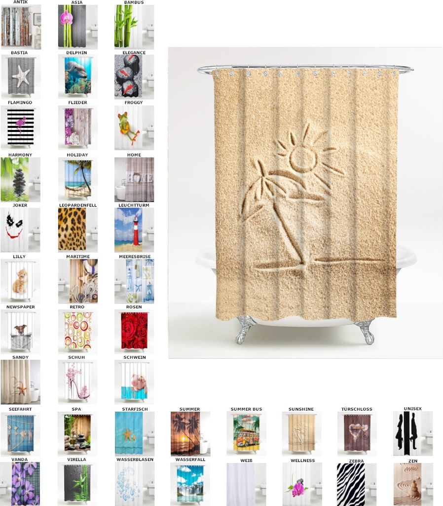 SANILO® Sunshine sprchový závěs 180 x 200 cm Obrázek produktu 