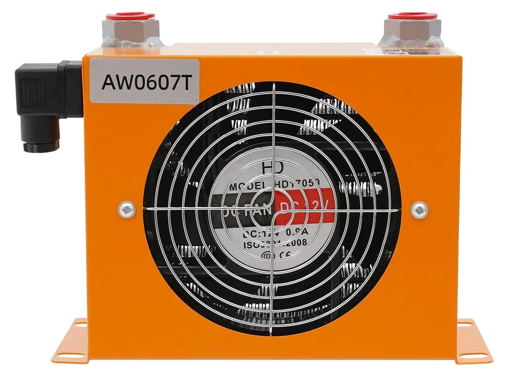 Refroidisseur d'huile à air 60 L/min 20L - Radiateur hydraulique robuste