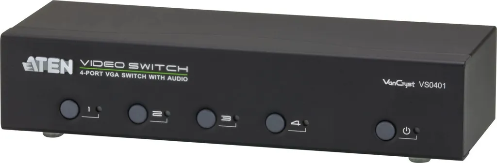 Finis les Câbles à Débrancher : Switch VGA 4 Ports Aten VS0401 RS-232