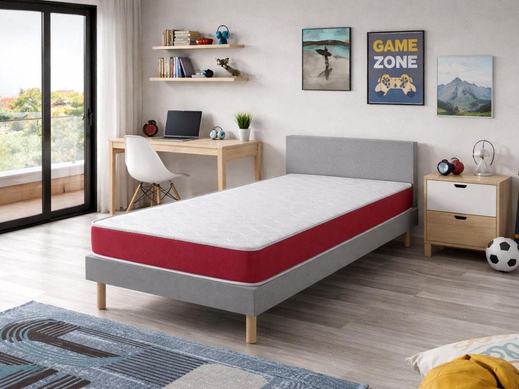 Set mit 2 Schaumstoffmatratzen 90x180 cm DOGO SONHO