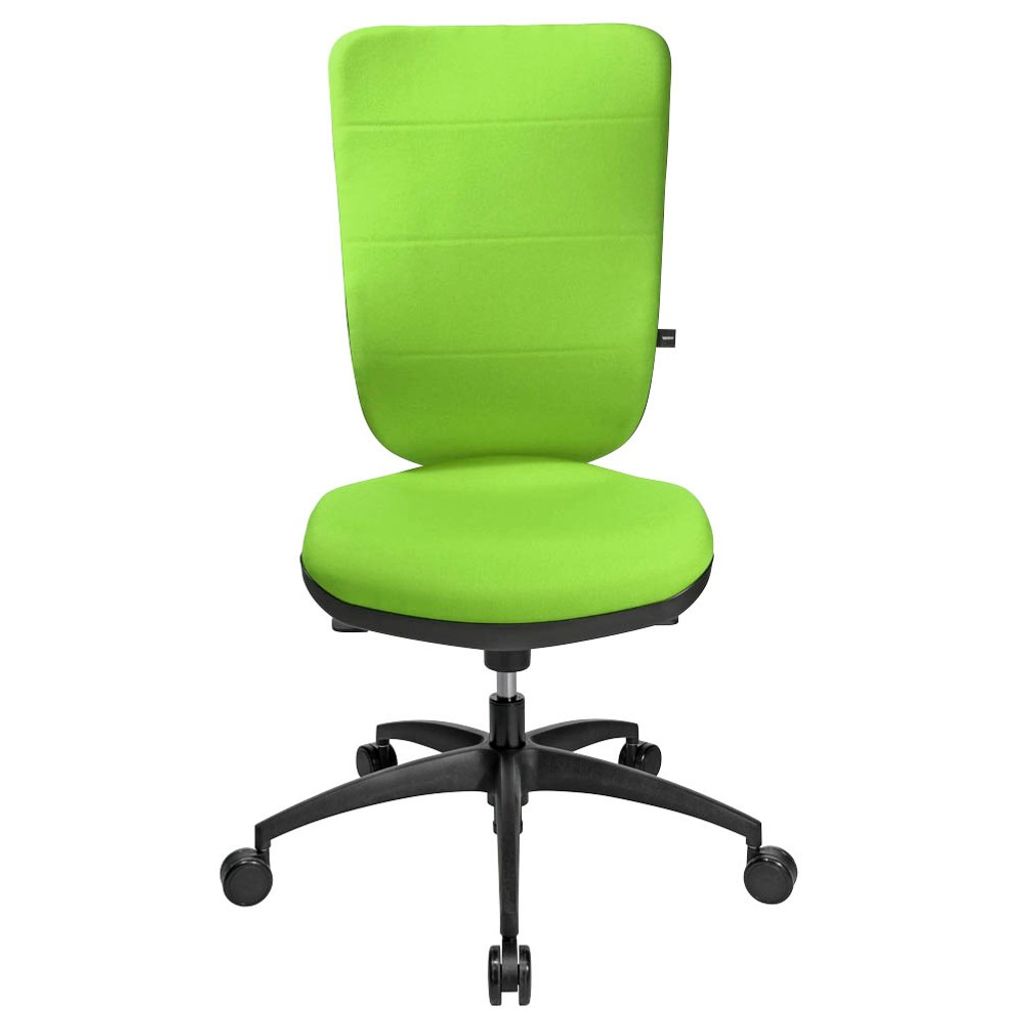 Topstar Bürostuhl Soft Pro 100, NN400 T35 grün, schwarz Stoff