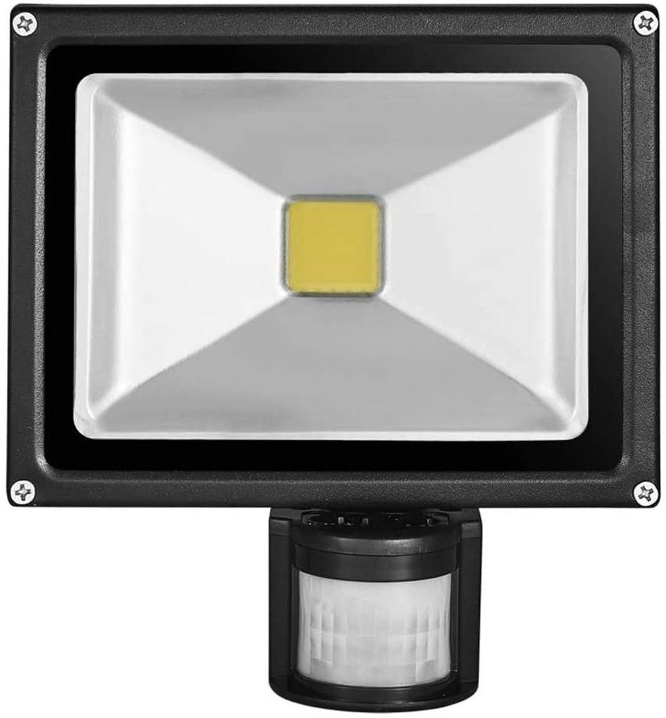 Sensorlampe Flutlicht 50W LED Außen Fluter Strahler mit Bewegungsmelder IP65 A++ 