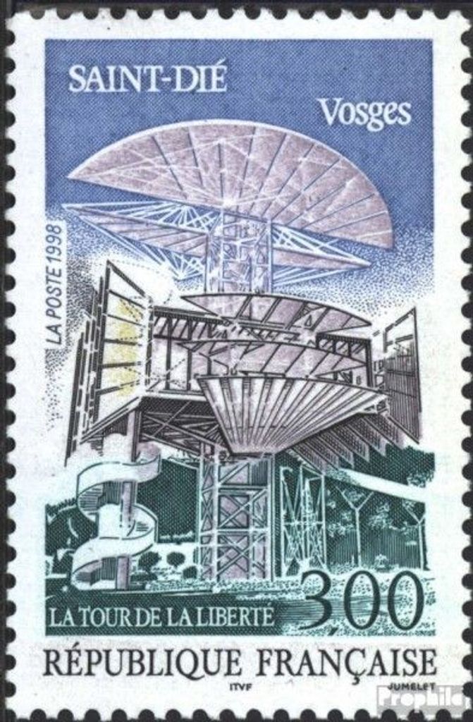 Briefmarken Frankreich 1998 Mi 3337 (kompl.Ausg.) postfrisch Tourismus