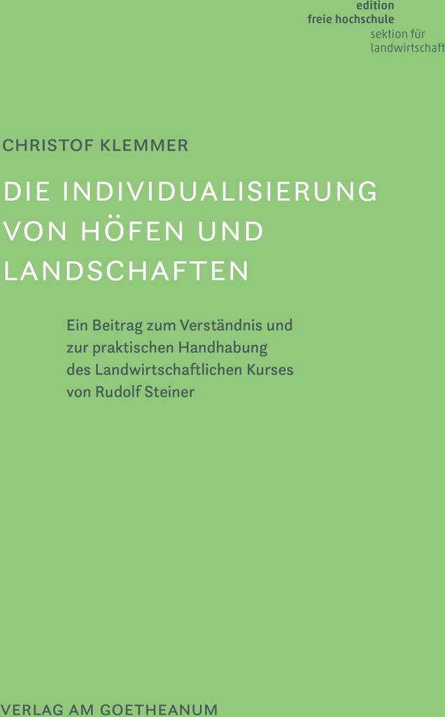 Die Individualisierung von Höfen und Landschaften