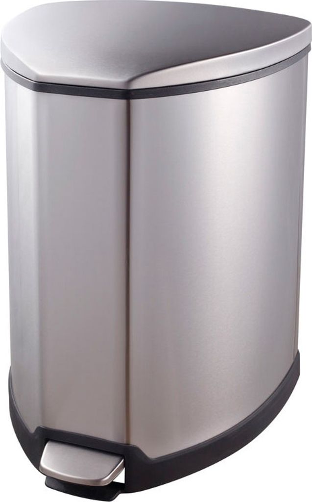 EKO - Grace Treteimer 25 Liter - Stainless steel Plastic - Matt Edelstahl