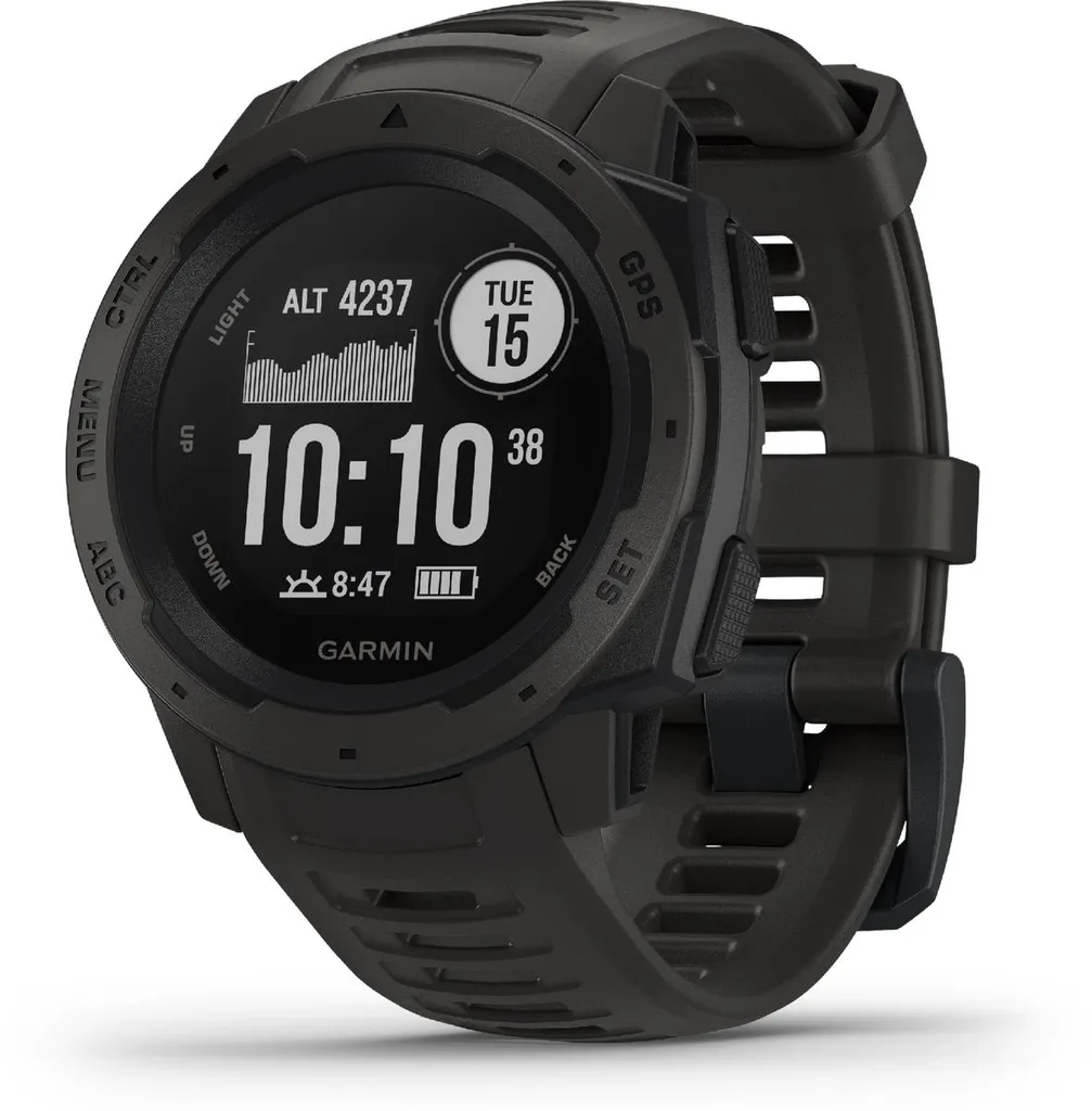 Montre de Sport Outdoor Garmin Instinct avec GPS et Cardiofréquencemètre