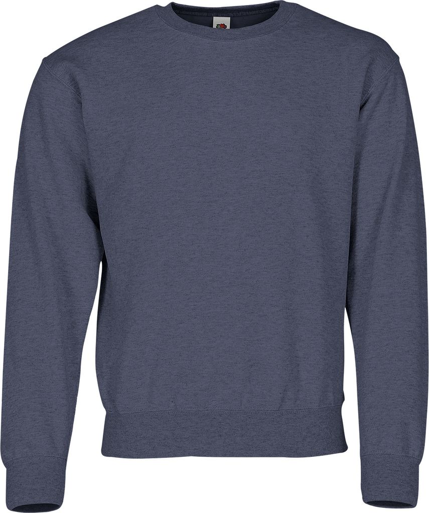 Classic Set-In Sweat ,Farbe: vintage navy meliert + GRATIS MyShirt Stoffbeutel ,Größe: S