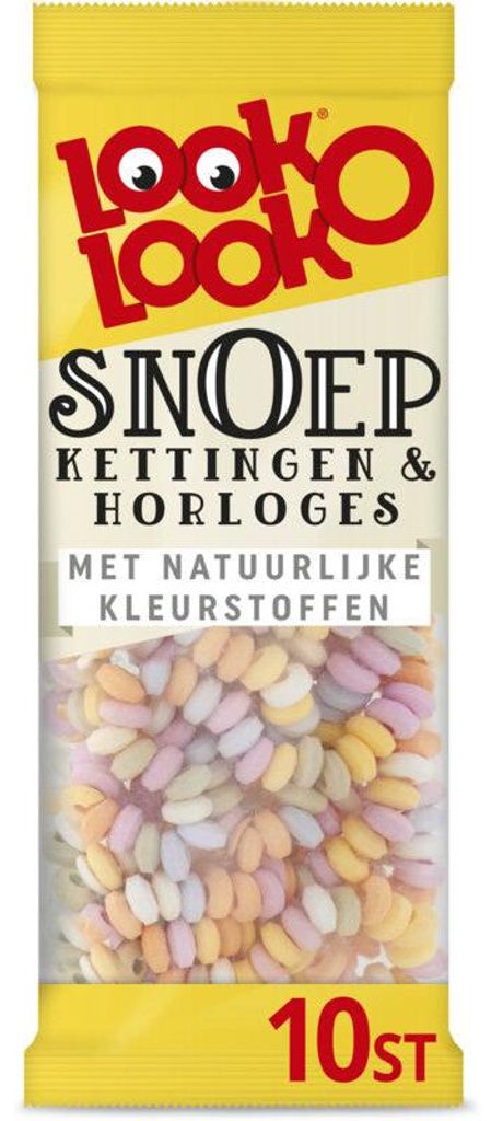 Look-O-Look Snoepkettingen & Hodinky, 154 g Farebné jedlé Obrázok produktu 
