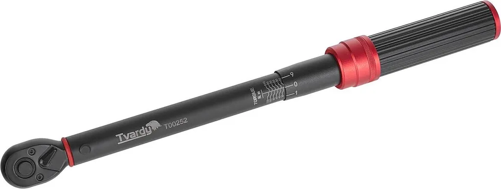 Clé Dynamométrique Calibrée 10-120 Nm Bidirectionnelle pour Pas à Gauche