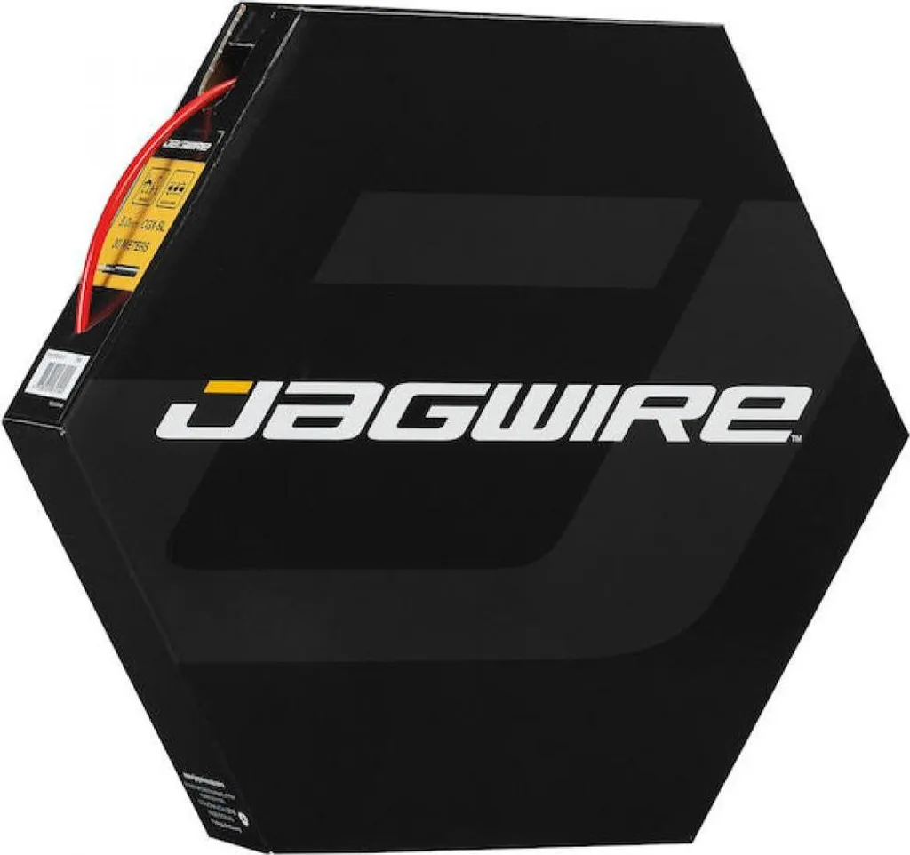 Gaine Frein Jagwire CGX 5mm Rouge Haute Visibilité - Rouleau Pro de 30m