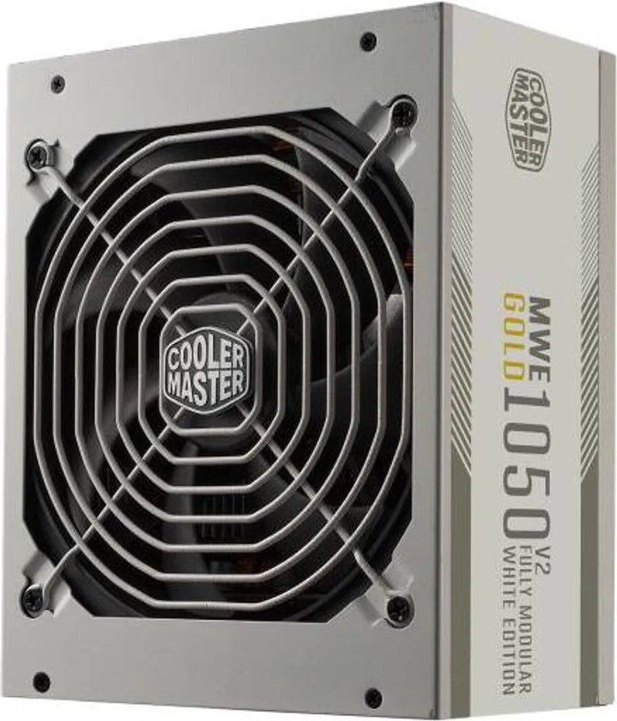 Alimentation PC Gaming Cooler Master 1050W MWE Gold V2 Blanche