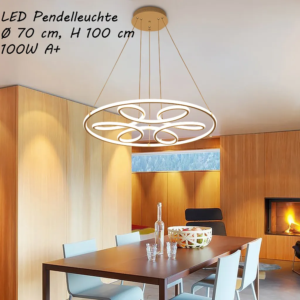 XW808 Lampada a Sospensione LED: Trasforma il tuo Salotto (A+)