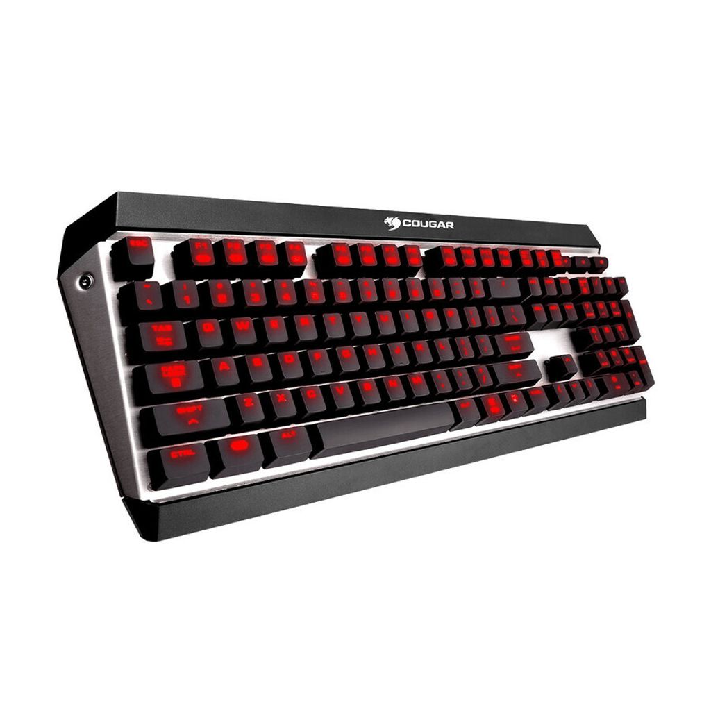 COUGAR Gaming Tastatur Attack X3 RGB Mech. Cherry MX silber Produktbild 