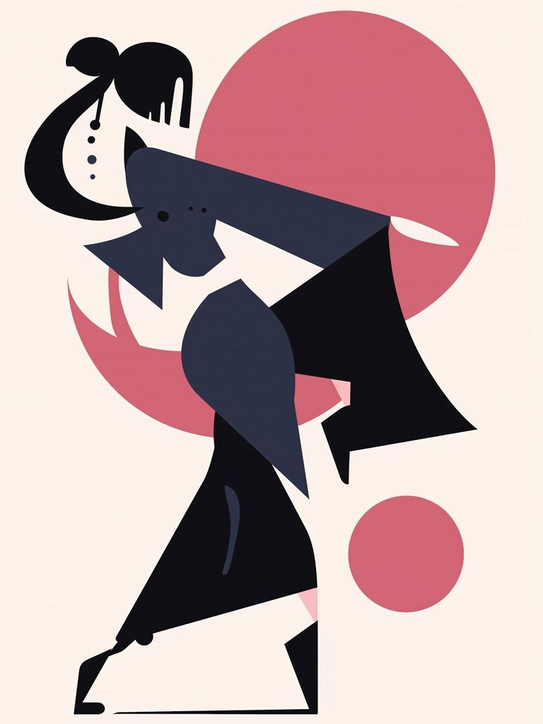 Plakat 60x80cm Stolz Schritt