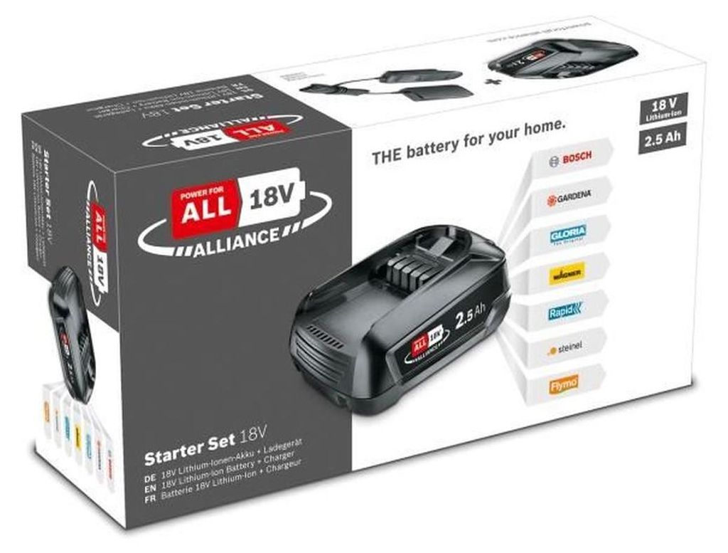 Starter Set 18V Alliance (1x2.0 Ah + AL18V-20) Immagine del prodotto 