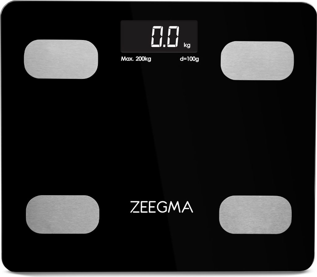 ZEEGMA Gewit Personenwaage Waage mit Körperfett Produktbild 2