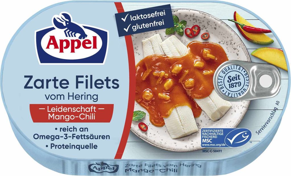 APPEL MSC Heringsfilets Leidenschaft 200g Produktbild 