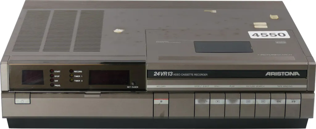 Magnétoscope Système Video 2000 Aristona 24VR13 VCC Platine Vintage