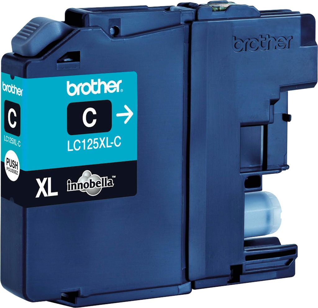 Tinte Brother LC-125XLC cyan Image du produit 