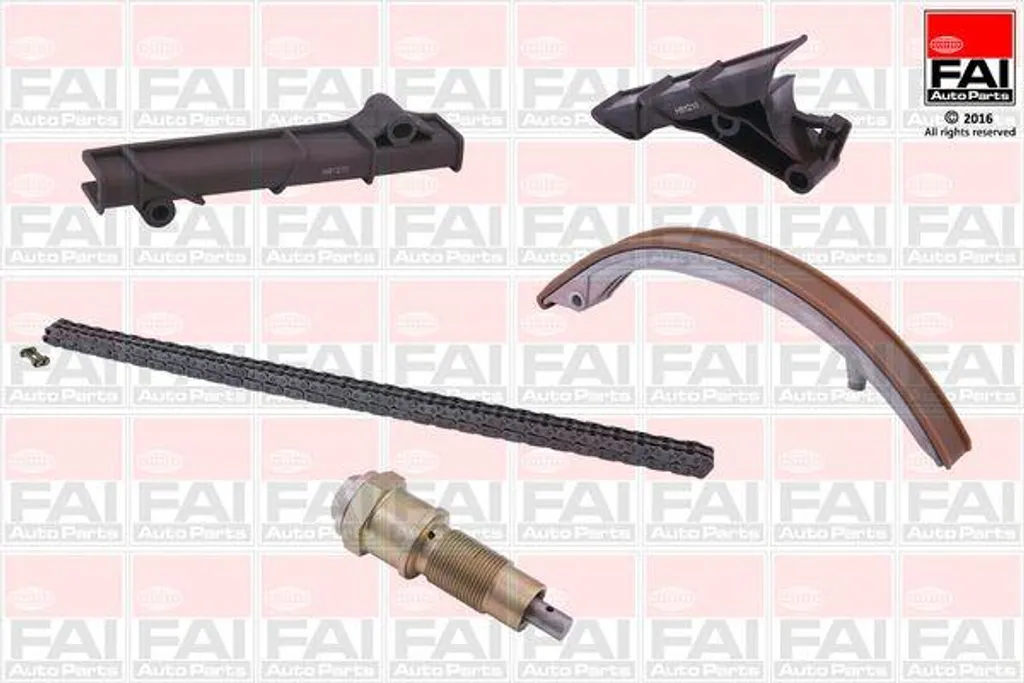 Kit de distribution FAI AutoParts TCK148 avec chaîne pour Mercedes Classe C