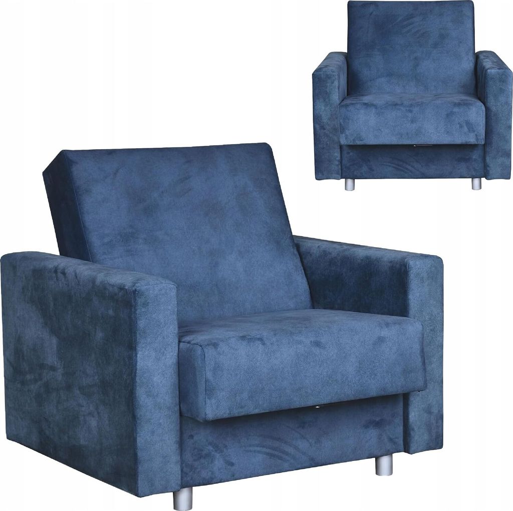 Family Meble Sessel Alicja Relaxsessel Fernsehsessel Bequemer Sessel aus Webstoff Loungesessel Ruhesessel Für Wohnzimmer Schlafzimmer Büro (AURA 17)