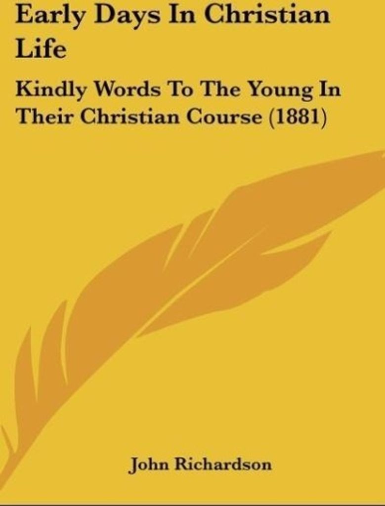 Early Days In Christian Life
