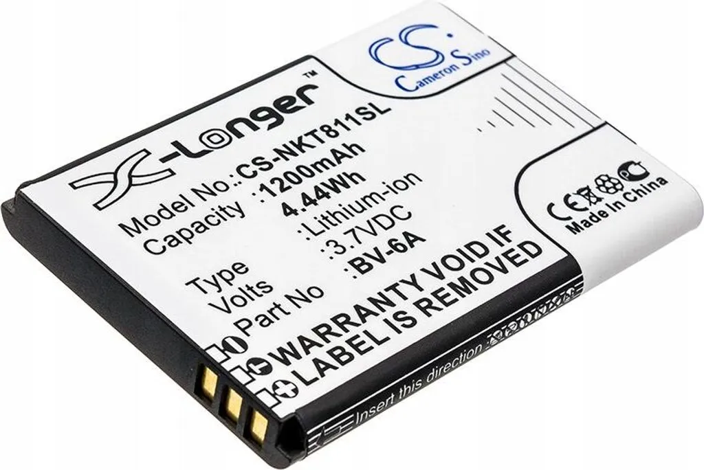 Batterie Nokia 8110 4G 1200mAh de Remplacement Originale Lithium-ion