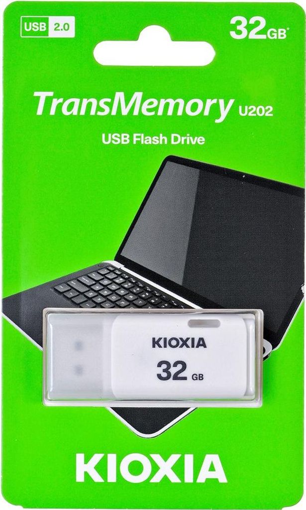 Kioxia LU202W032GG4 Kioxia USB-Flashdrive   32 GB USB2.0 Image du produit 