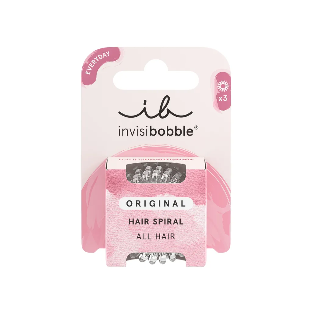 Invisibobble Crystal Clear 3 U