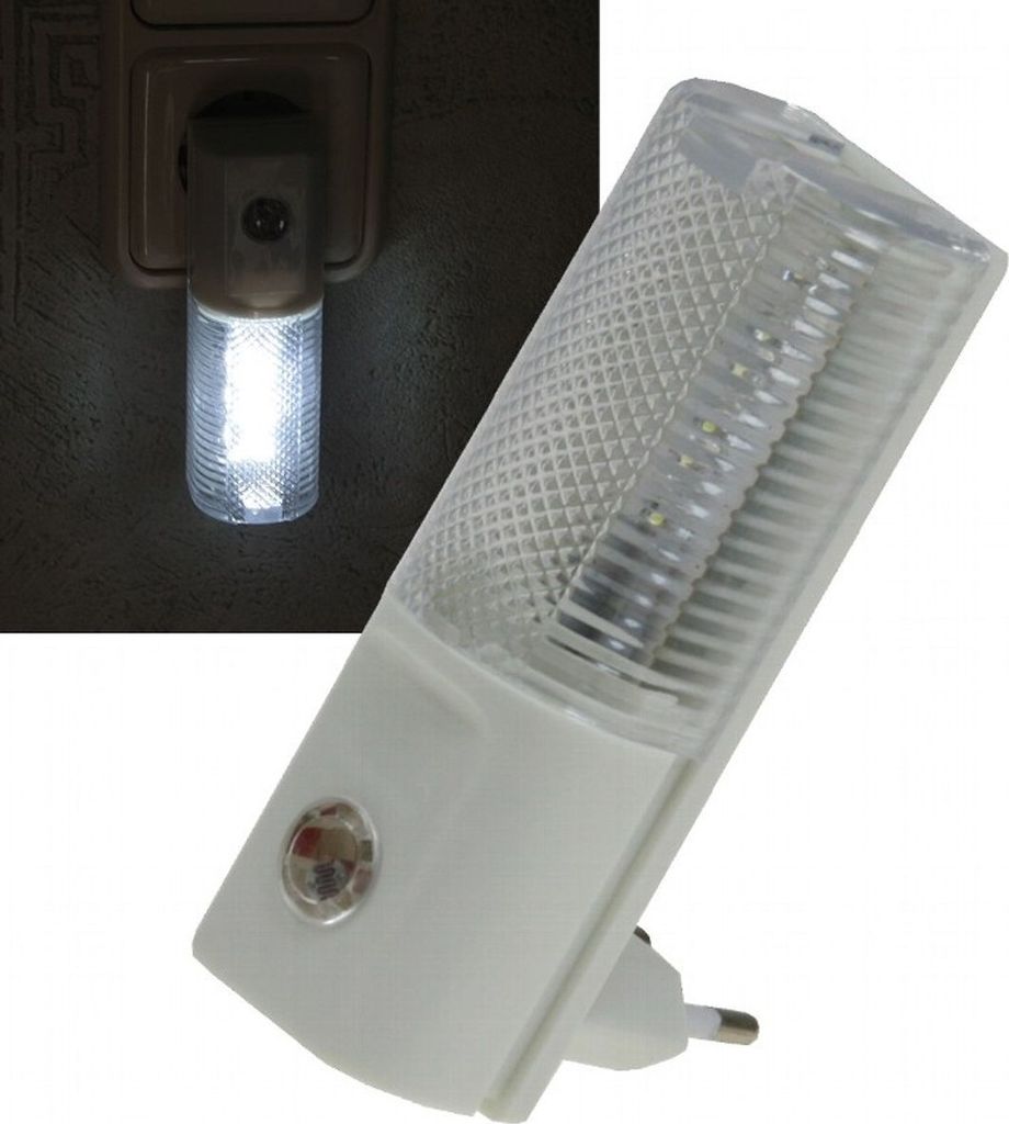 ChiliTec LED veilleuse avec détecteur jour/nuit 230V, avec Image du produit 