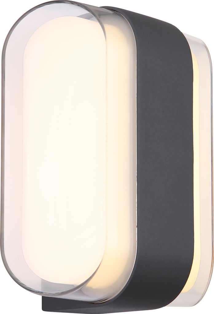 Globo Lighting Außenleuchte Metall anthrazit matt, LED