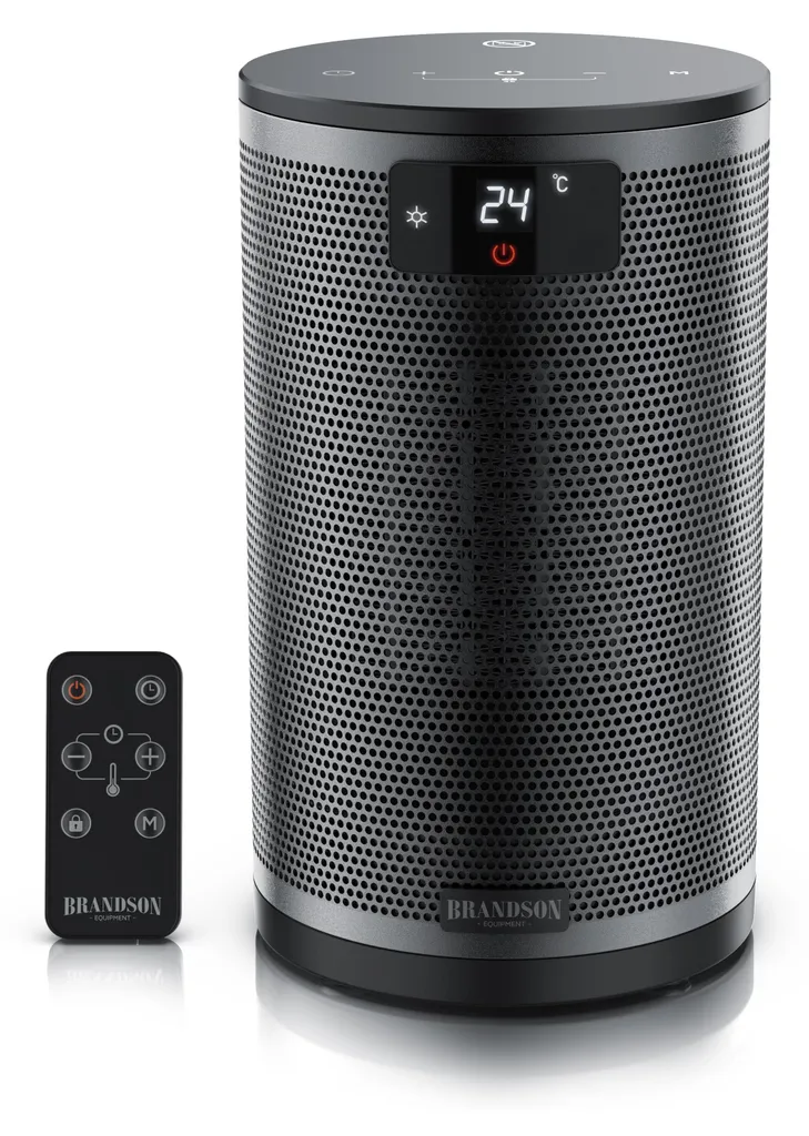 Aérotherme Céramique Programmable 15-35°C avec Verrouillage de Sécurité