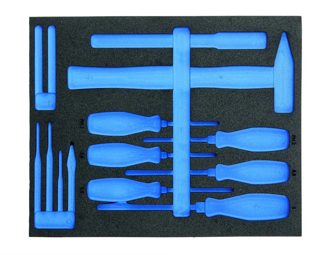 Module vide GEDORE 2957272 : évitez la perte d'outils en atelier 2154SK