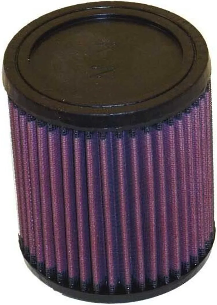 Filtre à air sport K&N RU-0840 rond hauteur 127mm bride de 62mm
