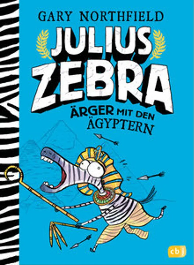 Julius Zebra Tome 3 - Roman illustré avec gags et aventures en Égypte