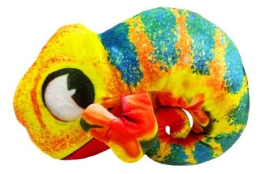 Chamäleon Kuscheltier 16 cm Plüschfigur weiches Stofftier