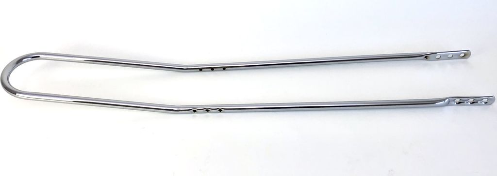 Sissy bar lungo 95 cm cromato Immagine del prodotto 
