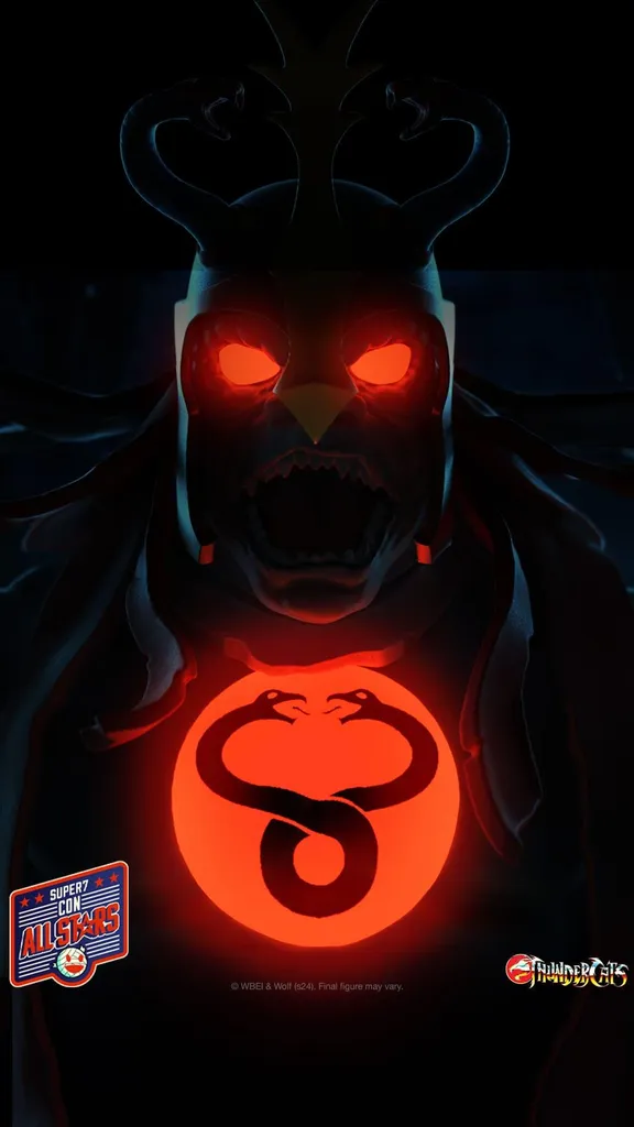 Figurine Mumm-Ra Thundercats Ultimates stable et peinte à la main - 3