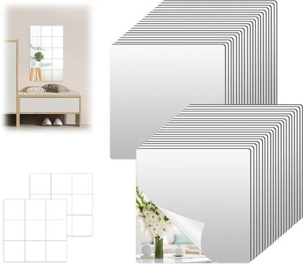 Rénovez vos murs sans travaux : 40 dalles adhésives 75x75 cm étanches