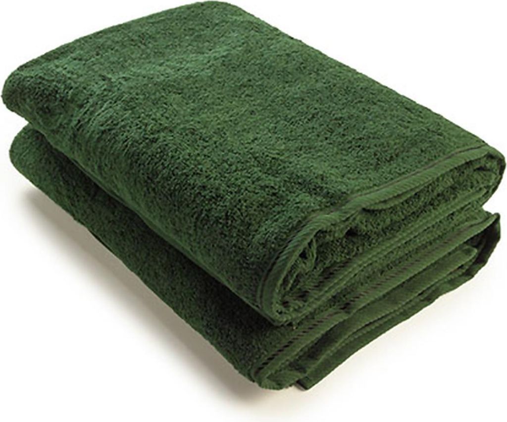 A&R 004.50 | Badetuch -Standard 100 / 70 x 140 cm - Farbe: Dark Green - Größe: 70 x 140 cm
